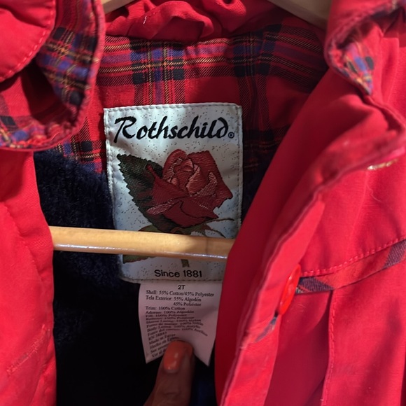 Rothschild vintage girls winter coat - Picture 2 of 10